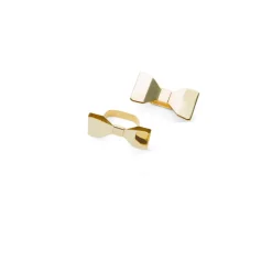 2 Anillos servilleteros Bowie, Latón