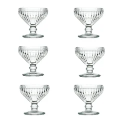 6 Boles de postre Canarie 13 cl, Transparente