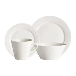 4 Boles para desayuno Kalk 60 cl, blanco