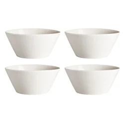 4 Boles para desayuno Kalk 60 cl, blanco