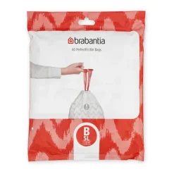 40 Bolsas de basura Brabantia PerfectFit, 5 L