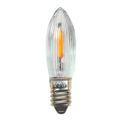 7 Bombillas de repuesto E10 LED filament interior, 2100K