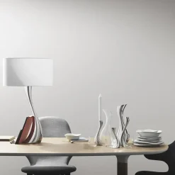 3 Candelabros Cobra, acero inoxidable