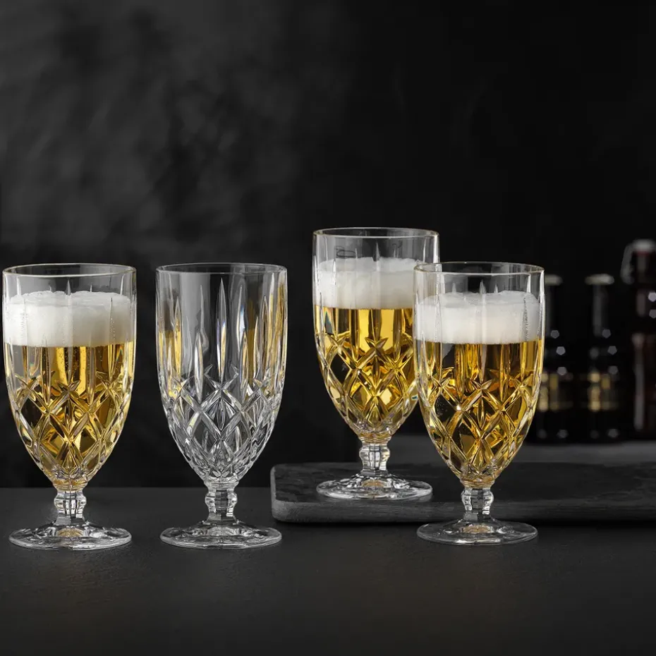 4 Copas de cerveza Noblesse 42,5 cl, Transparente