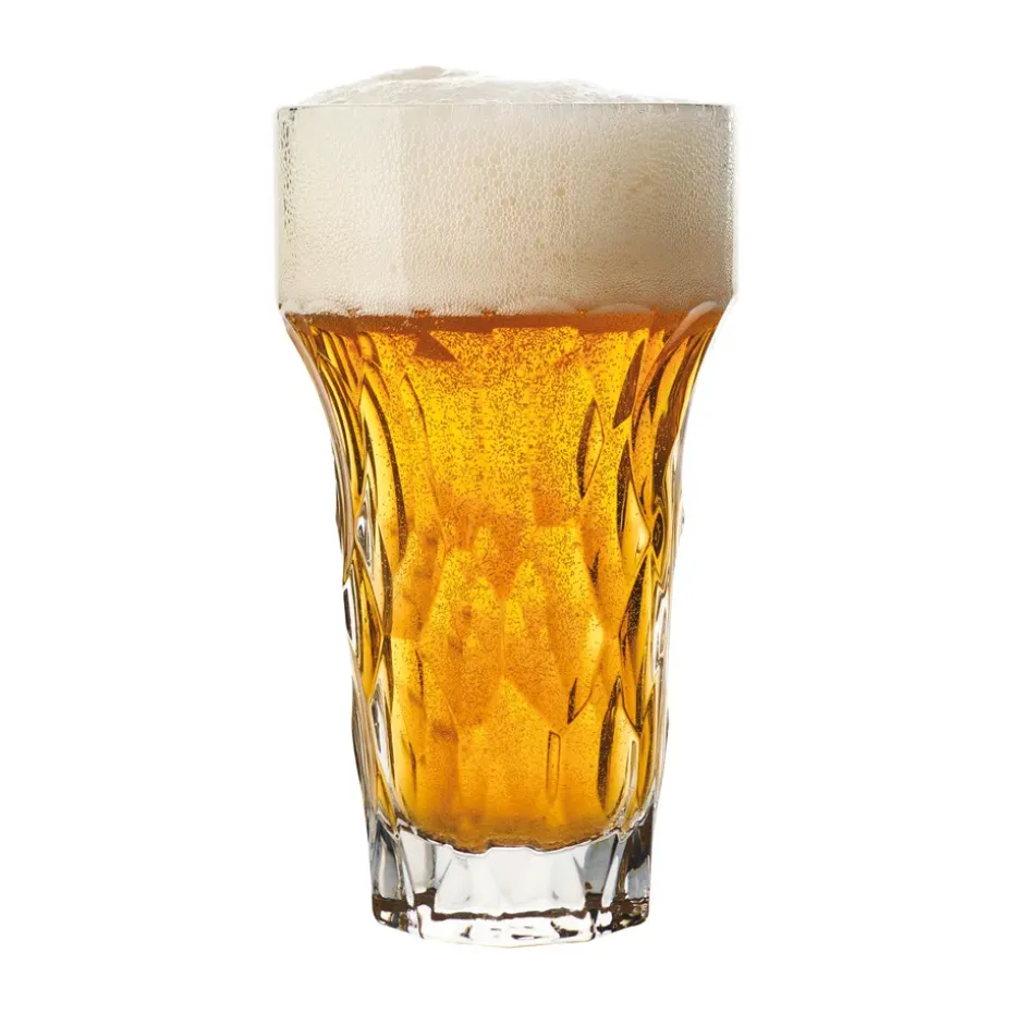 4 Copas de cerveza Silex 43 cl, Transparente