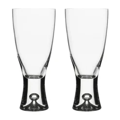 2 Copas de cerveza Tapio 30 cl, transparente