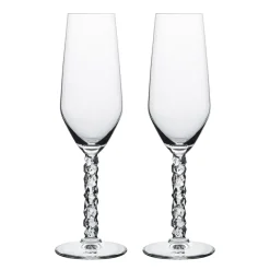 2 Copas de champagne Carat 24 cl, transparente