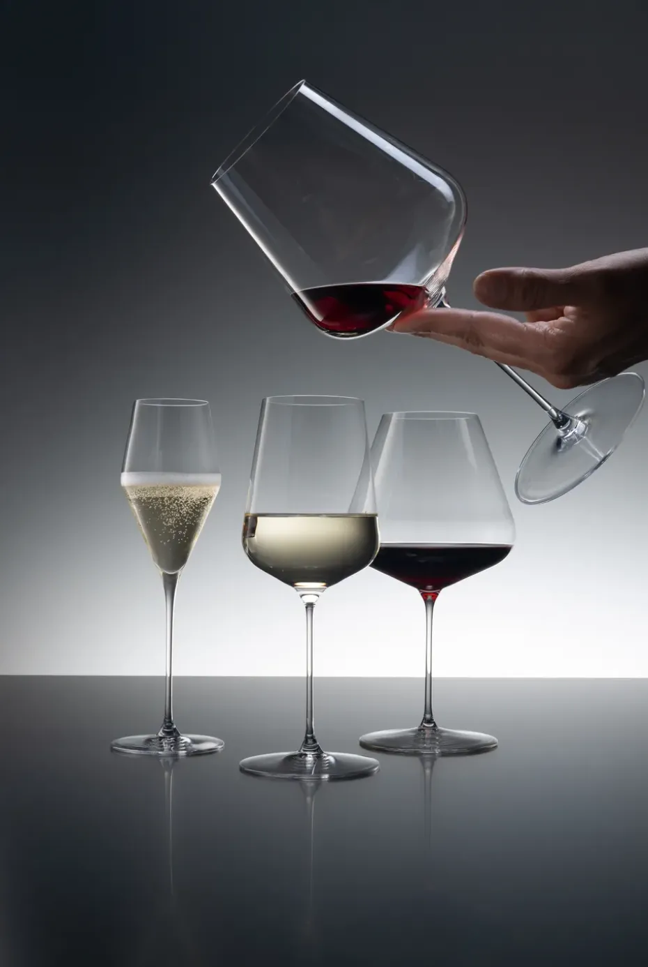 2 Copas de champagne Definition 25 cl, transparente