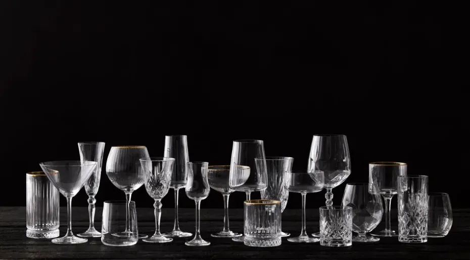 4 Copas de champagne Melodia 16 cl, Cristal