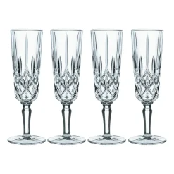 4 Copas de champagne Noblesse 15,5 cl, transparente