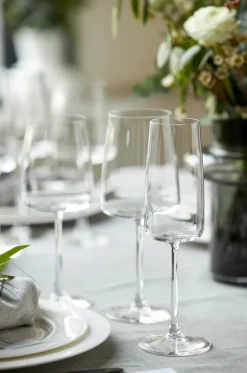 4 Copas de champagne Zero 30 cl, Cristal