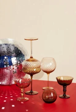 2 Copas de prosecco Opacity 15 cl, Marrón