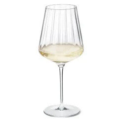 6 Copas de vino blanco Bernadotte, Cristalino