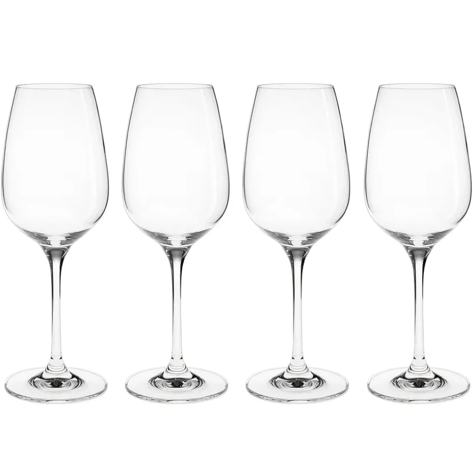 4 Copas de vino blanco Karlevi, 34 cl