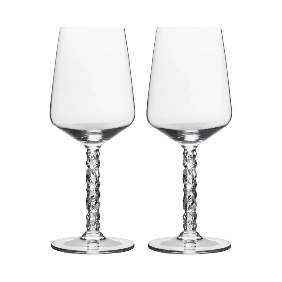 2 Copas de vino Carat 44 cl, transparente