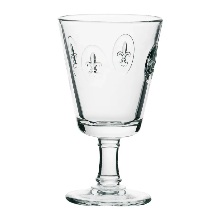 6 Copas de vino Fleur de Lys 24 cl, Transparente