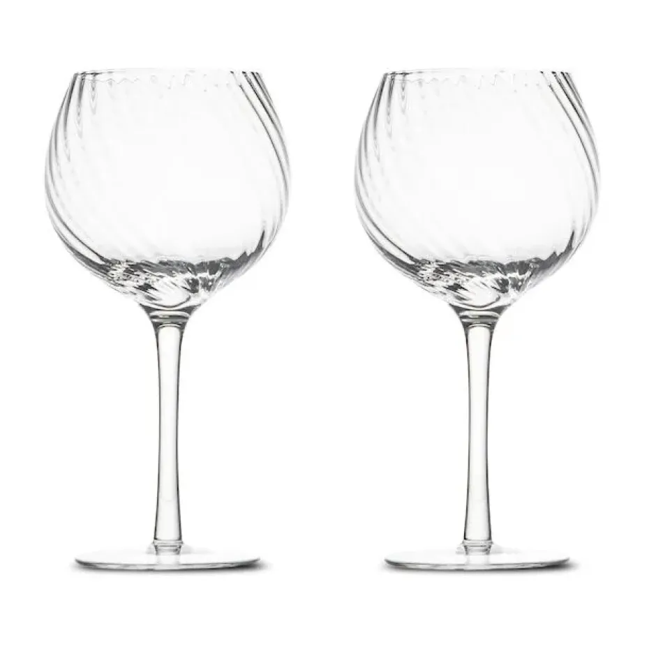 2 Copas de vino Opacity 47 cl, Transparente
