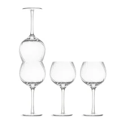 4 Copas de vino Opacity 47 cl, Transparente