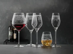 2 Copas de vino tinto Burgundy Arabesque 84 cl, transparente