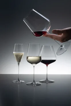 2 Copas de vino tinto Burgundy Definition 96 cl, transparente