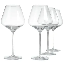 4 Copas de vino tinto Connoisseur Extravagant 71 cl, Clear
