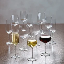 4 Copas de vino tinto Ovid, set de 4