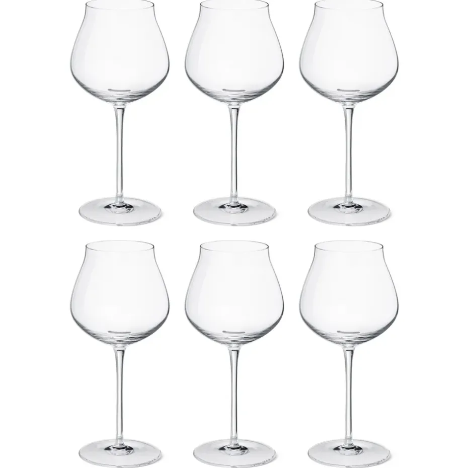 6 Copas de vino tinto Sky 50 cl, Cristalino