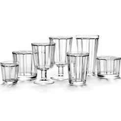 4 Copas de vino tinto Surface 23 cl, Transparente