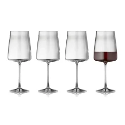 4 Copas de vino tinto Zero 54 cl, Cristal