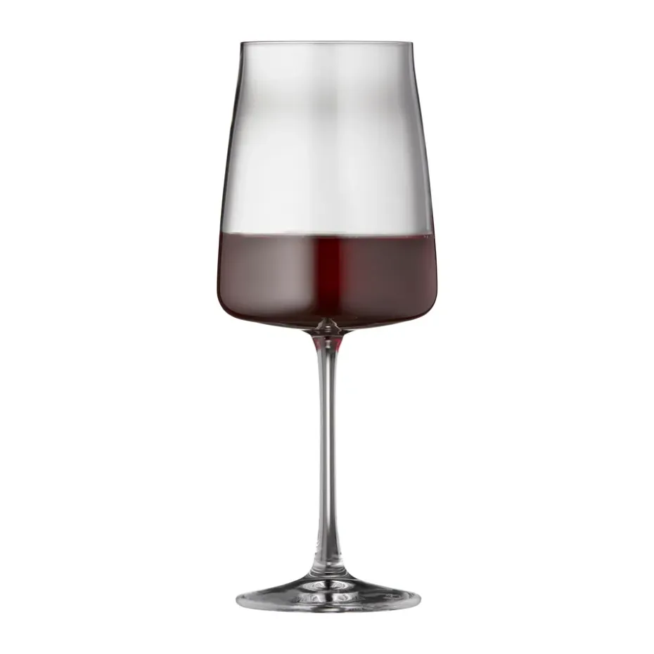 4 Copas de vino tinto Zero 54 cl, Cristal