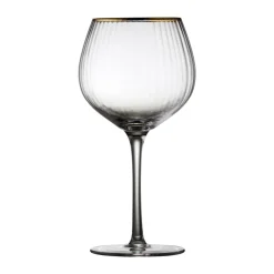 4 Copas gin tonic Palermo Gold 65 cl, Transparente-oro