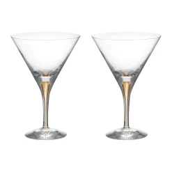 2 Copas martini Intermezzo 25 cl, Oro