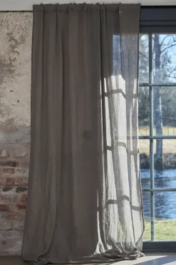 2 Cortinas Mirja 130x275 cm, gris