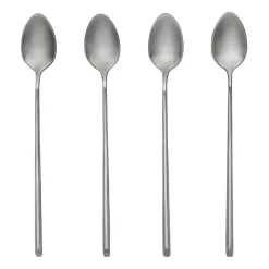 4 Cucharas alargadas Sletten, Flana satin forged
