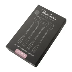 4 Cucharas de café con leche Bourton Bright, acero inoxidable