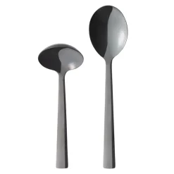 2 Cucharas de servir Raw, negro