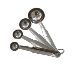 4 Cucharas medidoras De Buyer 1-15 ml, acero inoxidable