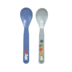 2 Cucharas Mumin Festligheter, Gris-azul
