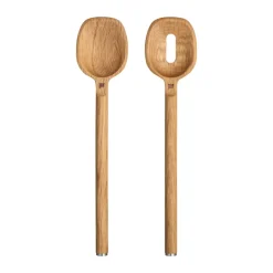 2 Cucharas Norden, Roble-acero inoxidable