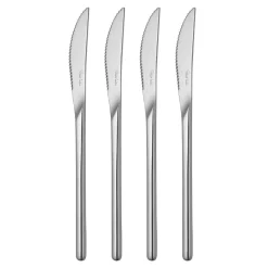 4 Cuchillos de carne Bud Bright, acero inoxidable