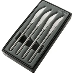 4 Cuchillos de carne Bud Bright, acero inoxidable