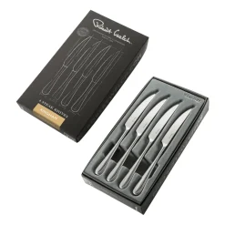 4 Cuchillos de carne Kingham Bright, acero inoxidable