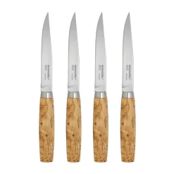 4 Cuchillos de carne Morakniv Masur Steak Knife, natural