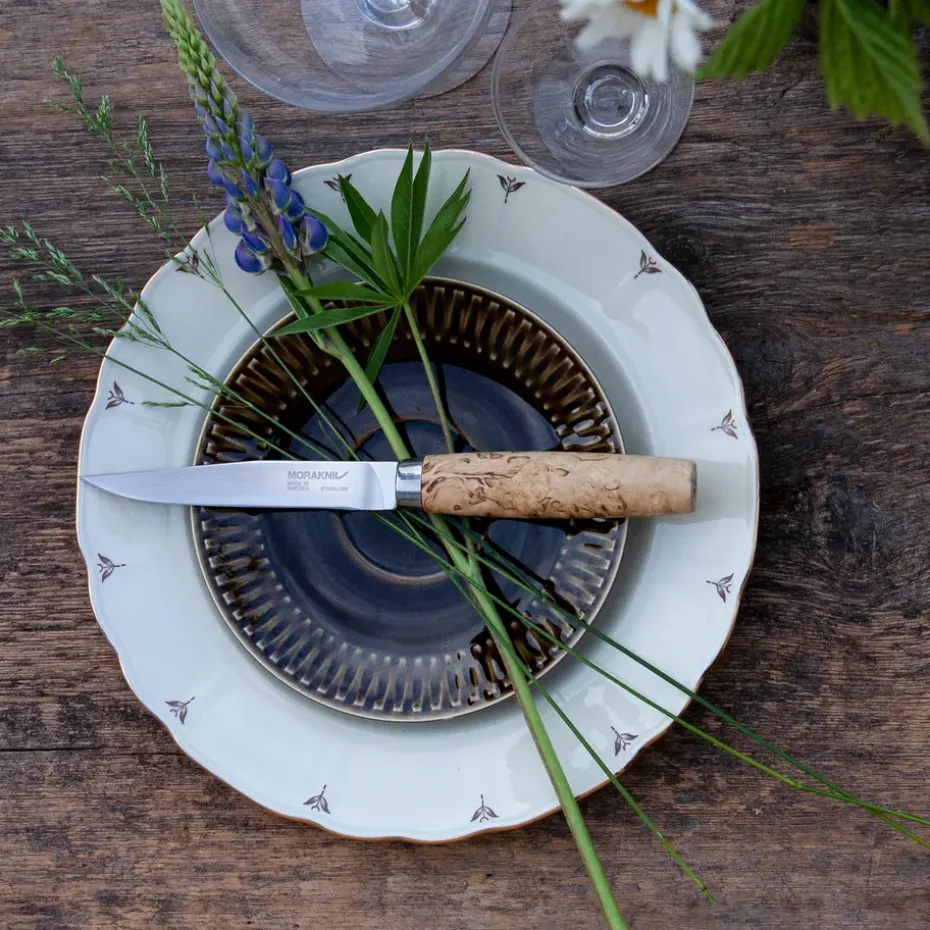 2 Cuchillos de carne Morakniv Masur Steak Knife, natural