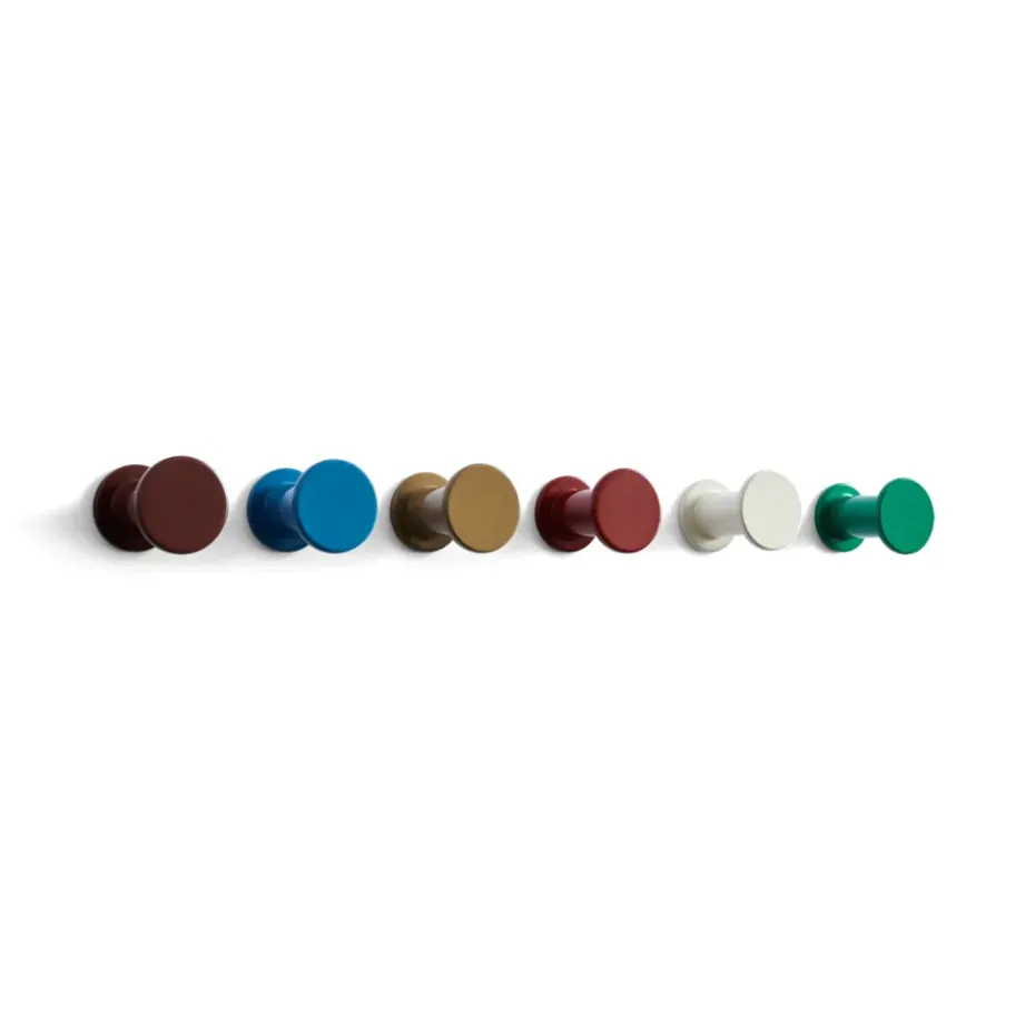 2 Ganchos Bolt Ø2,8 cm, Red