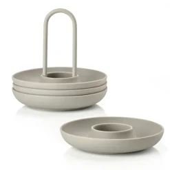 4 Hueveras con soporte Singles, Mud