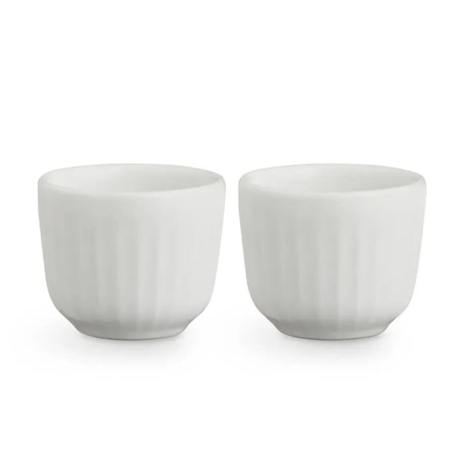 2 Hueveras Hammershøi, blanco