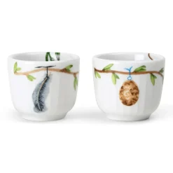 2 Hueveras Hammershøi Spring Ø5 cm, blanco