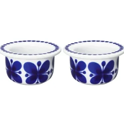 2 Hueveras Mon Amie, blanco-azul