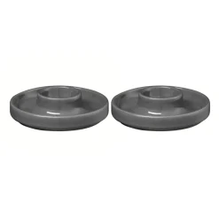 2 Hueveras Pilar Ø10,4 cm, Pewter